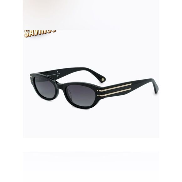 5.$359 Carolina Lemke Berlin Eyewear Baxa Black + Free Luxury Premium Case  NEW main image 6